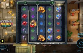 Screenshot from the New Hyena Heist Slot by Gaming Corps