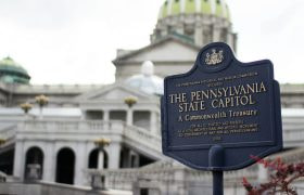 Pennsylvania State Capitol sign