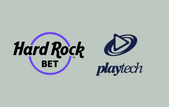 Hard Rock Digital and Playtech logos