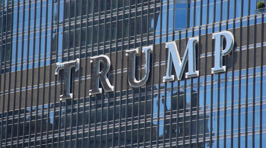 One of many Donald Trump branded buildings around the world