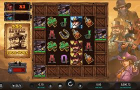 Screenshot from the New Bounty County by Relax Gaming Game