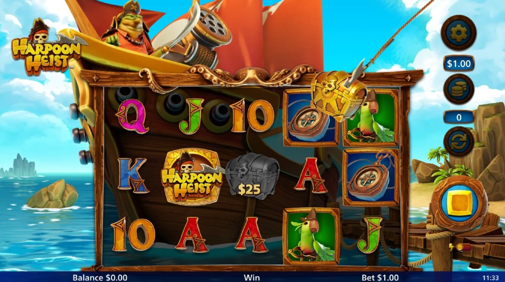 Screenshot of the Harpoon Awards of Harpoon Heist