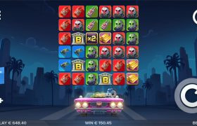 Screenshot from the new Heist Guys slot by ELK Studios