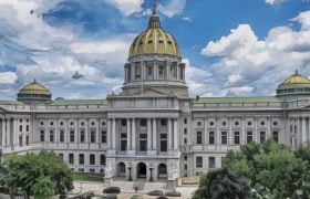 Pennsylvania State Capitol building.