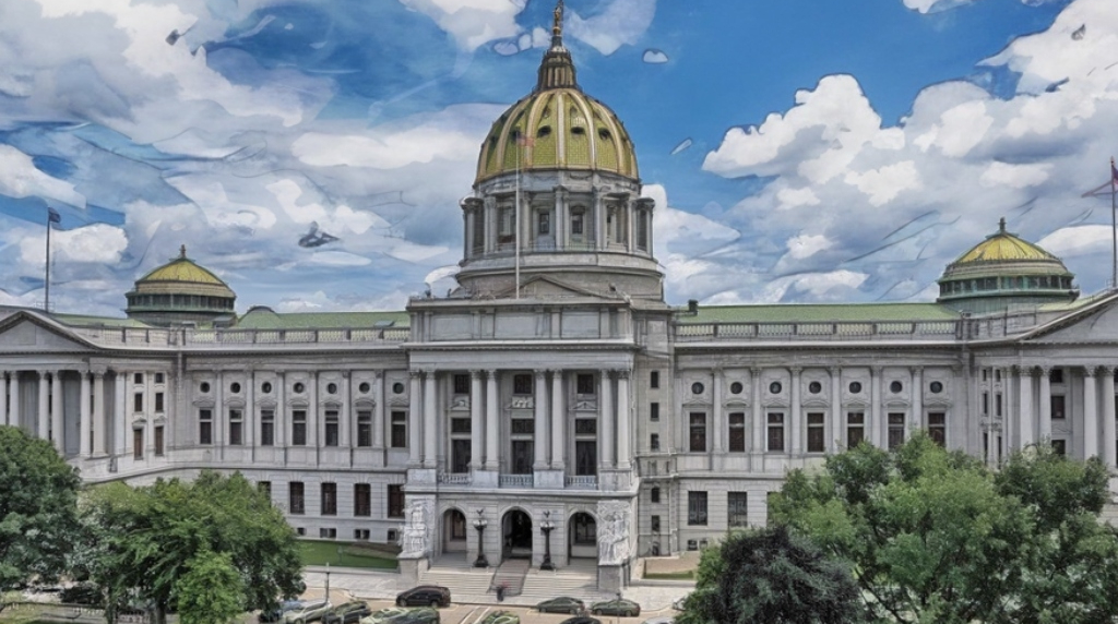 Pennsylvania State Capitol building.