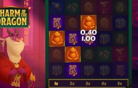 Screenshot from the New Charm of the Dragon Slot by Bullshark Games