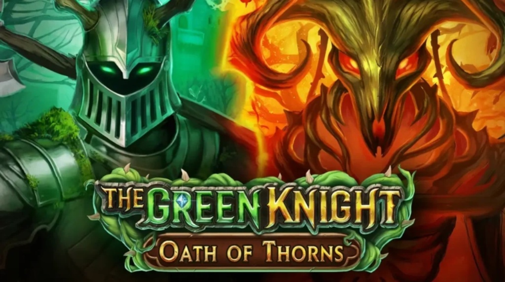 Screenshot from The Green Knight Oath of Thorns Slot by Play'n GO Games