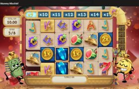 Screenshot from Bill & Coin 2 Mummy Mischief by Relax Gaming