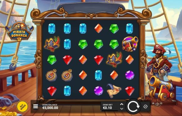 Screenshot from the New Pirate Bonanza 2 by Backseat Gaming Game
