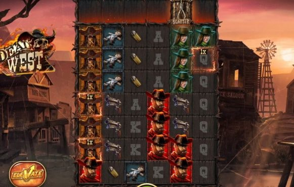 Screenshot from the new Dead West Slot by NetEnt