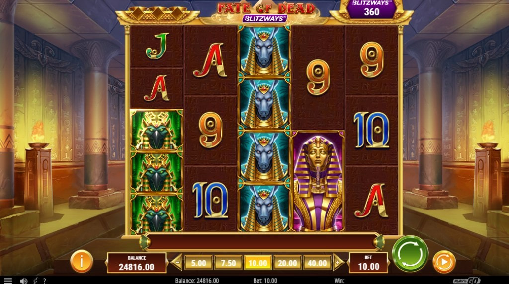 Screenshot of the Wild Multiplier from Fate of Dead