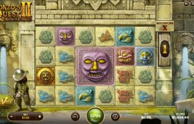 Screenshot from the new Gonzo's Quest 2 slot by NetEnt