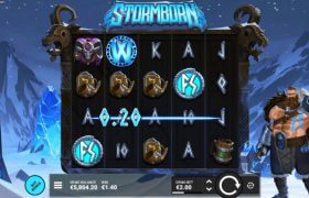 Screenshot from the New Stormborn Slot by Hacksaw Gaming