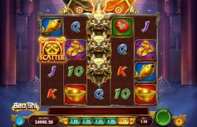 Screenshot from the new Bao Shi slot by Play'n GO
