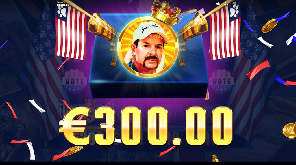 Joe Exotic Slot Bonus Win