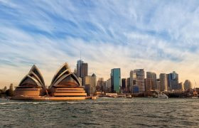 Downtown Sydney's memorable skyline