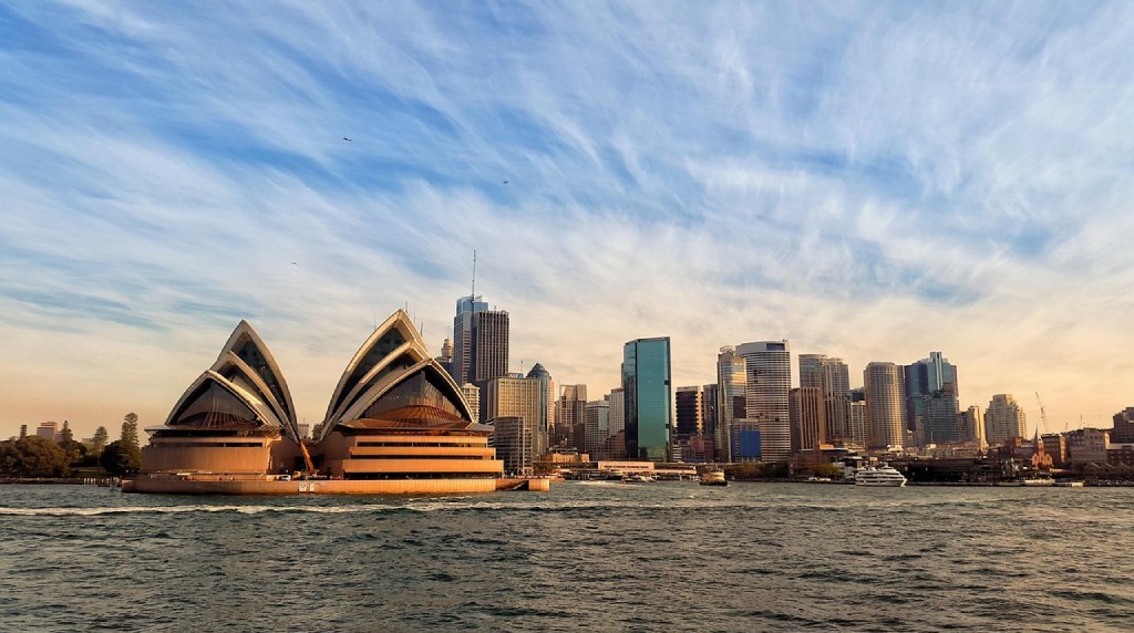 Downtown Sydney's memorable skyline