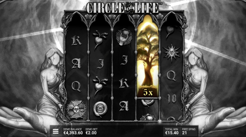 Screenshot from the Tree of Life feature in Circle of Life