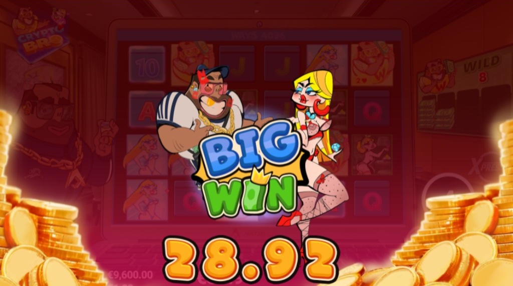 Screenshot from the HODL Bonus Round of Crypto Bro