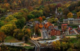 Downtown Harpers Ferry, West Virginia