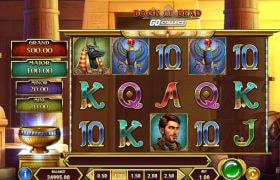 Screenshot from the Book of Dead GO Collect Slot by Play'n GO