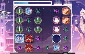 Screenshot from the Dusk Princess slot by Hacksaw Gaming