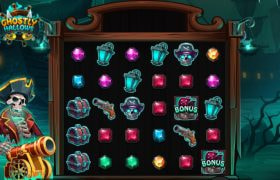 Screenshot from the Ghostly Hallows Slot by Backseat Gaming