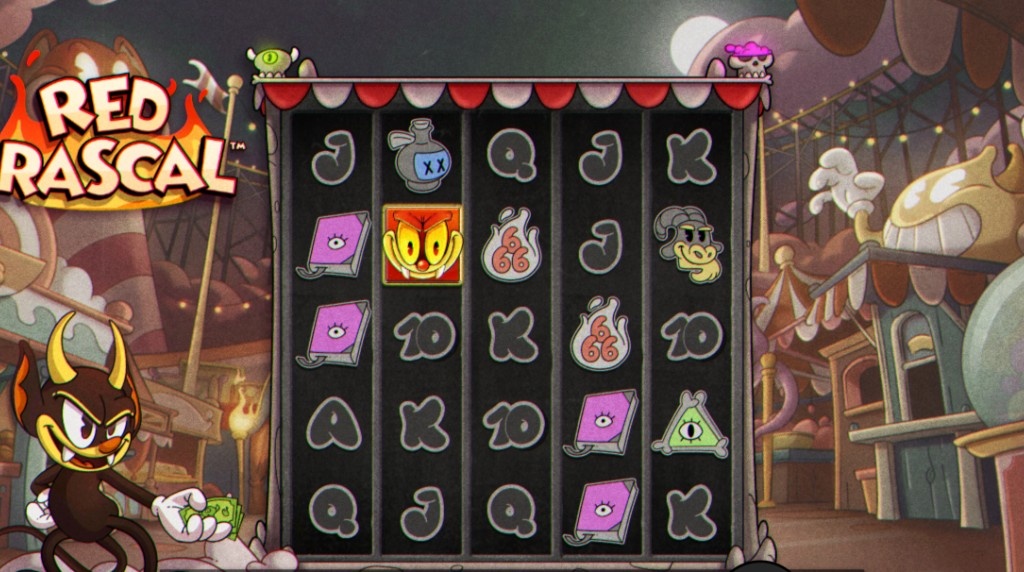 Screenshot from the New Red Rascal Slot by Hacksaw Gaming
