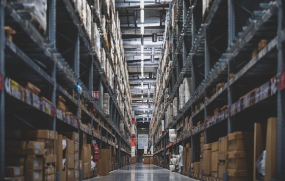 Warehouse with too many items