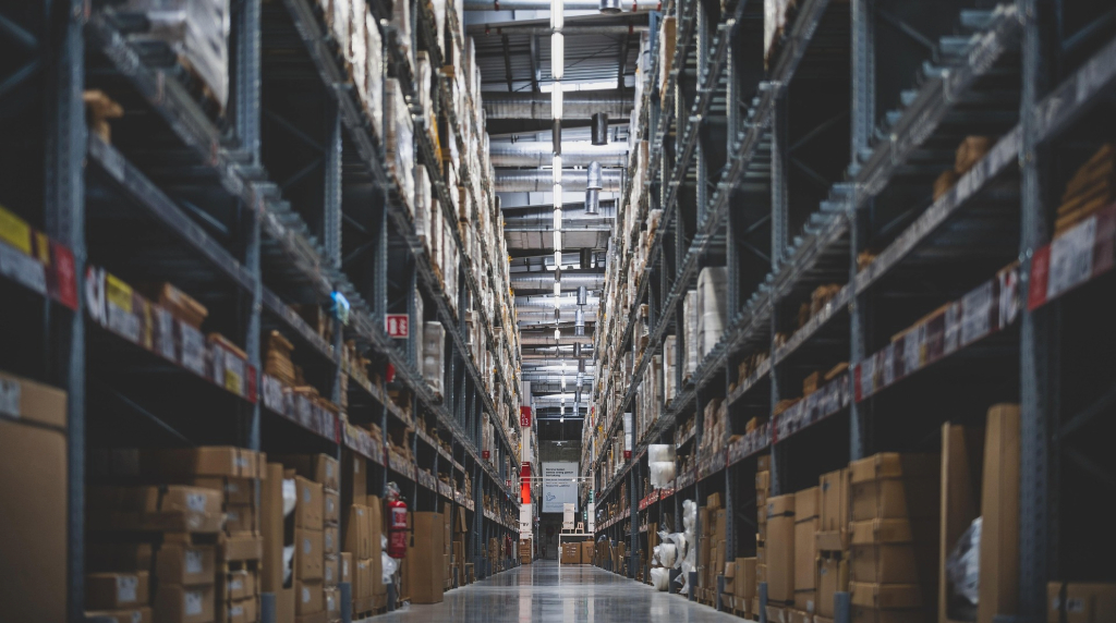 Warehouse with too many items