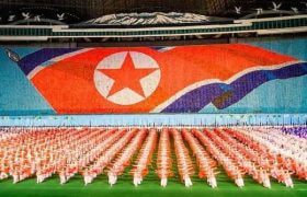North Korean flag