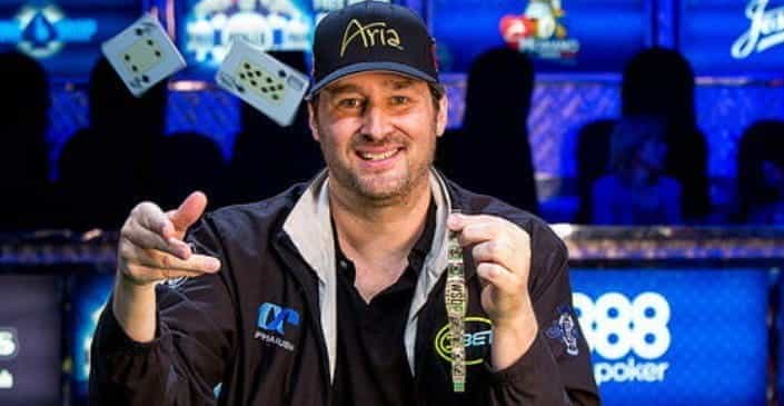 Professional poker player, Phil Hellmuth.