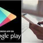 The Google Play store on Android