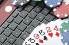 A stock image representing online gambling