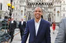 Phil Ivey arriving at Court