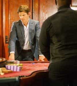 Robert risks it all playing roulette at the casino in Coronation Street