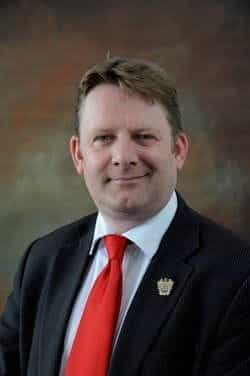 Councillor Simon Blackburn - Leader of Blackpool Council