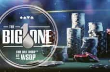 A promotional image for The Big One for One Drop poker tournament