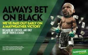 The Paddy Power advert that caused controversy in August 2017.