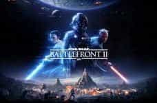 Poster for the Star Wars Battlefront II game.