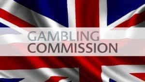 The Gambling Commission logo.