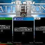 Star Wars Battlefront II box art by Electronic Arts