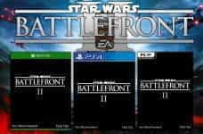 Star Wars Battlefront II box art by Electronic Arts