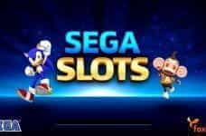 A promotion image for SEGA Slots