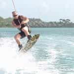 Calvin Ayre wave boarding