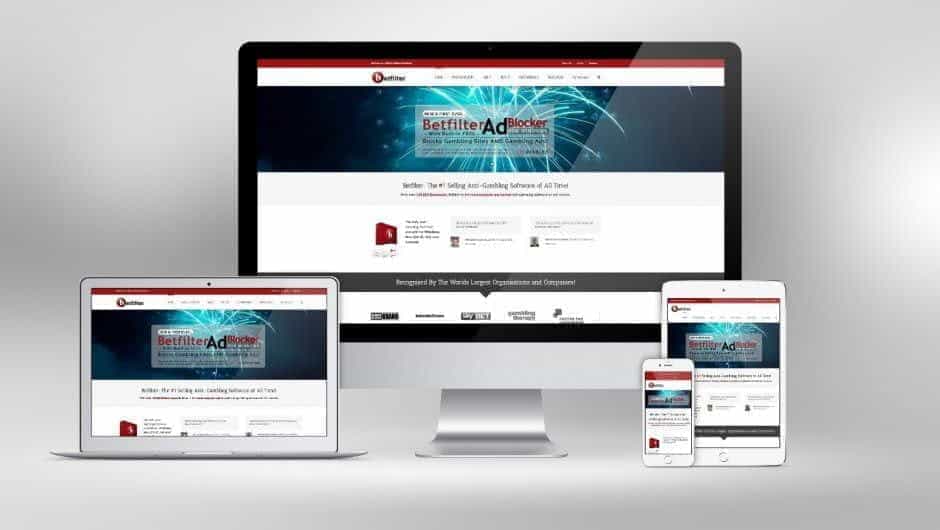 The Betfilter app on desktop, laptop and mobile devices.