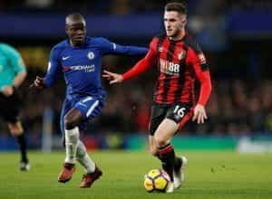 Lewis Cook in action for Bournemouth