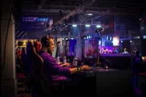 An esports gamer at the helm