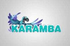 The Karamba Casino logo with the parrot mascot.
