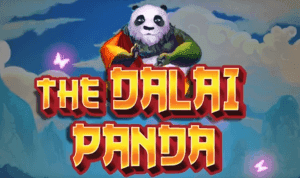A promotional image for the iSoftBet slot game Dalai Panda.